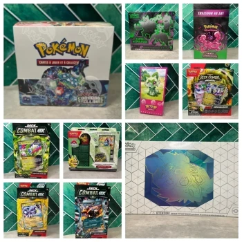Pokemon - etb / display / booster et bundle - deck de combat et classeur ( ev 6.5 / ev 7 )