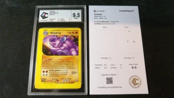 Carte Pokémon : 'Nidoking Rare 24/147', Gradé CCC Grading 9.5