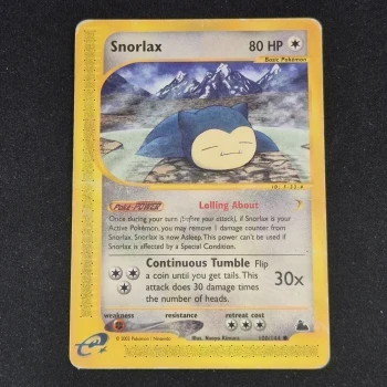 Carte Pokemon : Snorlax - Skyridge