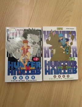 Tomes 2 et 6 Hunter x Hunter