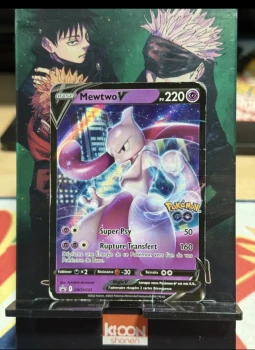 Carte Pokémon : Mewtwo V SWSH223 Promo Epée & Bouclier Française