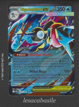 Méga-Amphinobi ex 022/086 RR - ME04 - Chaos Ascendant (2026)