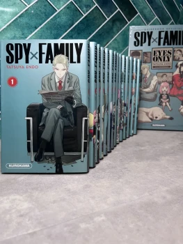 Manga : spy x family - integrale 14 tomes + guide book officiel neuf sous blister