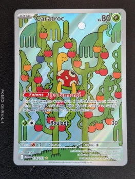 Carte pokemon Caratroc 136/132 IR - ME01 - Méga Evolution (2025)