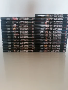 Tome 1 à 25 de l'attaque des titans