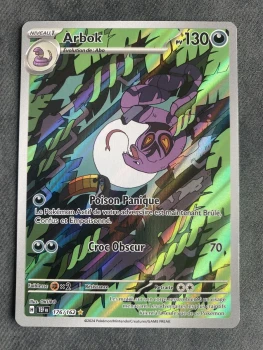 Carte Pokémon fr arbok 176/162