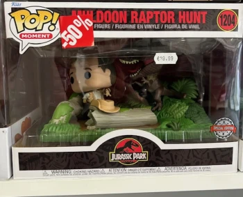 Funko pop - jurassic park 1204 - Muldoon Raptor Hunt