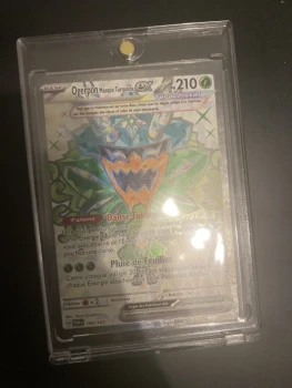 Carte Pokémon Ogerpon Masque Turquoise ex 190/167 – Ultra Rare Full Art – État Neuf