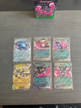 Carte pokemon : hyporoi / favianos / fortusimia / felicanis / pechaminus / vrombotor ( fable nebuleuse ) EV6.5