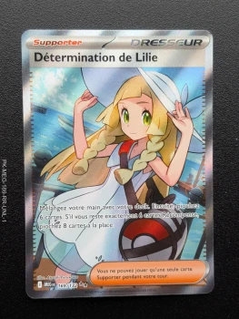 Carte pokemon Détermination de Lilie 169/132 FA - ME01 - Méga Evolution (2025)