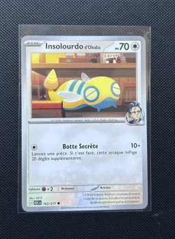 Carte Pokémon - Insolourdo d’Okuba 163/217 - Héros Transcendants