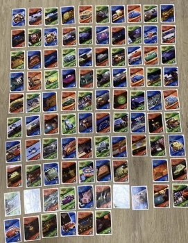 Collection de Trading Card Game Cars 2
