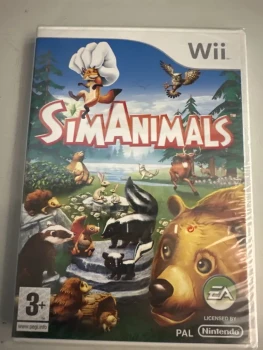 Jeu wii SIM animals neuf blister