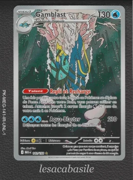 Gamblast 141/132 IR - ME01 - Méga Evolution (2025)