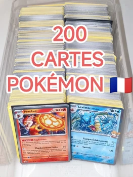 200 cartes Pokémon