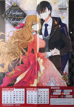 Poster Manga Comment Raeliana a survécu au manoir Wynknight Kurokawa Kotoon Webtoon