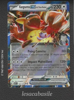 Kangourex ex de la Team Rocket 162/217 RR - ME2.5 - Héros Transcendants (2026)