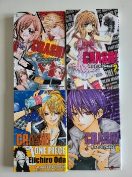 Crash : Tome 1 À 4 (Manga De Yuka Fujiwara)