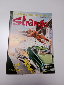 Strange N°  86  lug février 1977 avec l encart planète des singes bien attaché! TBE