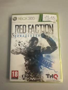 Jeu x360 red faction armagedon neuf blister