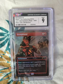 Stranglehold CGC 9 SLD: D&D Karlach's Rage Foil