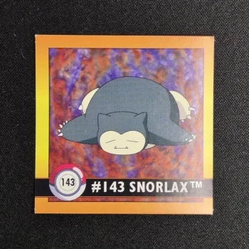 Stickers Pokemon : Ronflex - Série 1