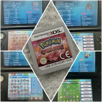 Jeu 3DS Pokemon Omega Rubis