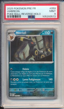 Noctali Reverse Pokeball PSA 9 - Pokemon (Evolutions Prismatiques)