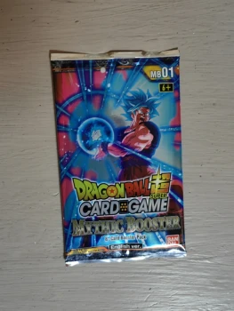 Booster DBZ TCG Mythic booster version En