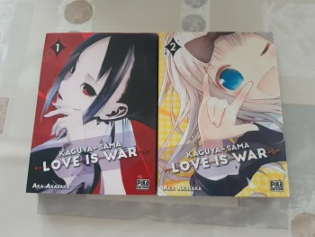 Lot 2 mangas - kaguya sama love is war - tomes 1 et 2