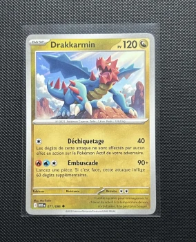 Carte Pokémon - Drakkarmin 71/86 - Flammes Blanches