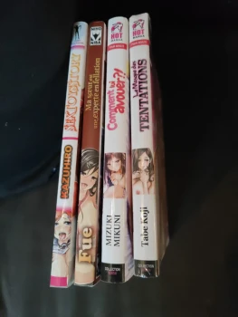 Lot de 4 manga Hentai