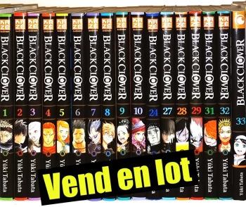 Black clover : 17 tomes (sur 37)