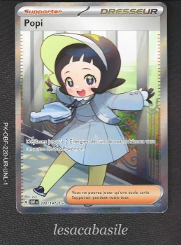 Popi 220/197 UR - EV03 - Flammes Obsidiennes (2023)