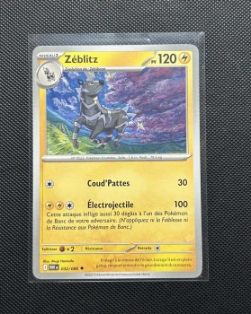 Carte Pokémon - Zéblitz 32/86 - Flammes Blanches