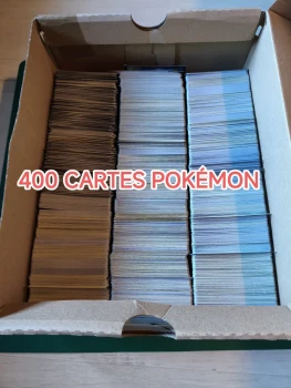 400 cartes Pokémon