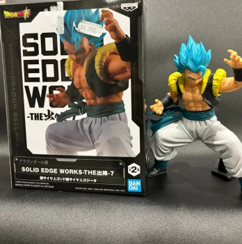 Figurine - Dragon Ball Z - Banpresto -Figurine Solid Edge Works Gogeta Blue