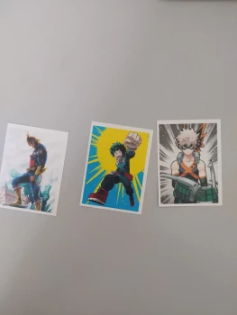 lot 3 stickers my hero academia