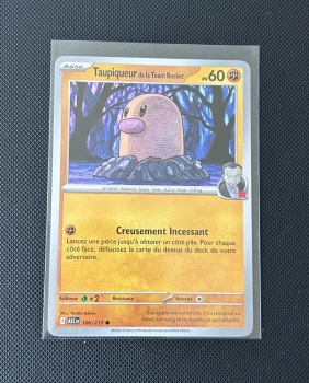 Carte Pokémon - Taupiqueur de le Team Rocket 100/217 - Héros Transcendants