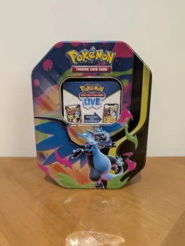 Boîte Pokémon Dracaufeu X Pokébox vide – Idéale rangement / collection !