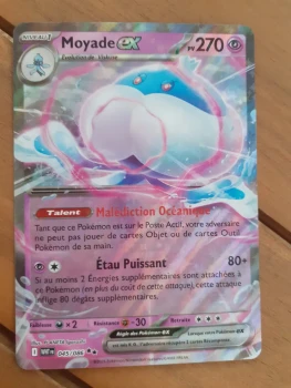 Carte Pokémon Moyade EX 045/086 EV10.5 Flammes blanches - Neuve