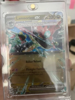 Carte Pokémon Lanssorien ex 130/167 – Mascarade Crépusculaire – État Neuf