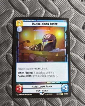 Star Wars Unlimited Mandalorian Armor EN