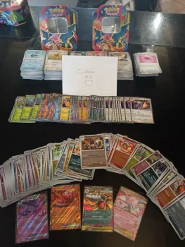 Lot cartes flammes fantasmagorique