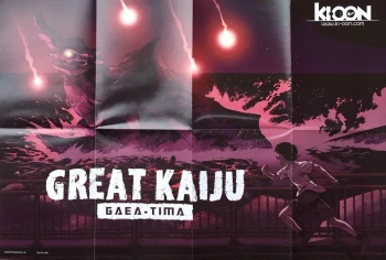 Poster Manga Seinen Great Kaiju Gaea Tima Kioon