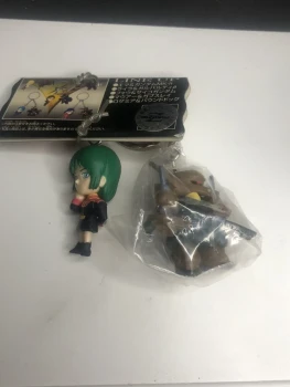 Porte-Clés Double Emma & Rosamia + Bound-Doc Z Gundam Banpresto 2005 – Carte Japonaise TBE