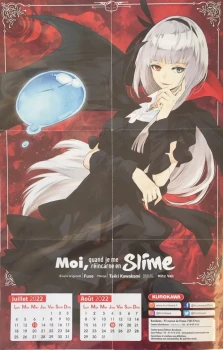 Poster Manga Shonen Moi, quand je me réincarne en slime Kurokawa
