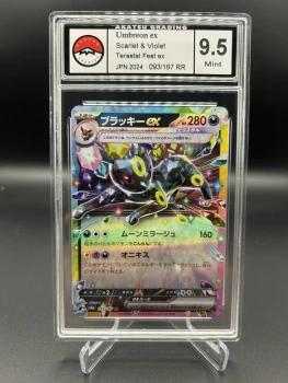 Noctali EX SV8A 093/187 Akatsu grading 9.5