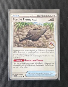 Carte Pokémon - Fossile Plume Ancien 79/86 - Flammes Blanches
