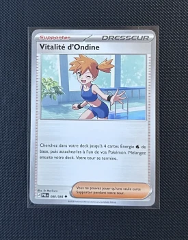 Carte Pokémon - Vitalité d’Ondine 80/84 - Nuit Noire